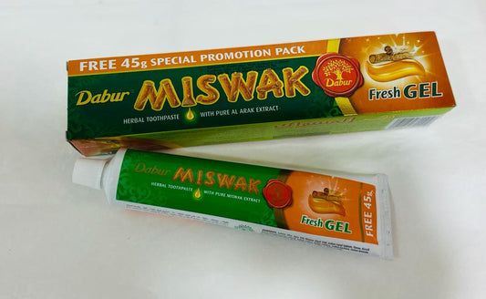 Dabur MISWAK Fresh GEL- Dentifrice au Siwak - 170 gr - Dabur - Ethni Beauty Market