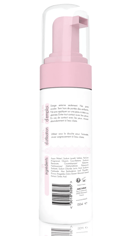 Musc Intime - Mousse intime "musc blanc" - 150ml - Musc Intime - Ethni Beauty Market