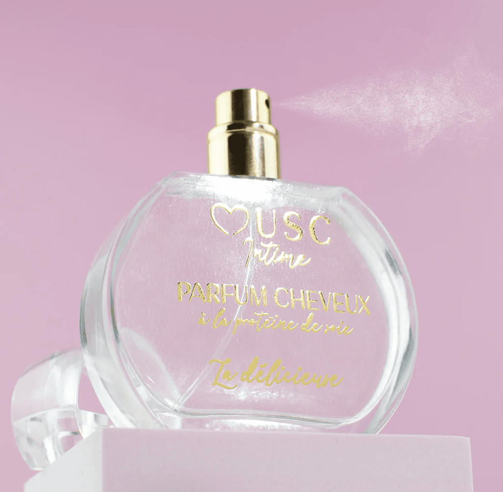 Musc Intime - Parfum cheveux à la protéine de soie "la délicieuse" - 50ml - Musc Intime - Ethni Beauty Market