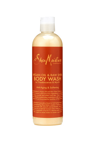 Shea Moisture - Nettoyant pour le corps à l'huile d'argan et au beurre de karité cru - 384ml - Shea Moisture - Ethni Beauty Market