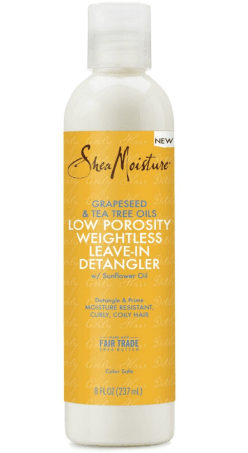Shea Moisture - Grapeseed & Tea Tree Oils - Leave-in démêlant "low porosity" - 237ml - Shea Moisture - Ethni Beauty Market