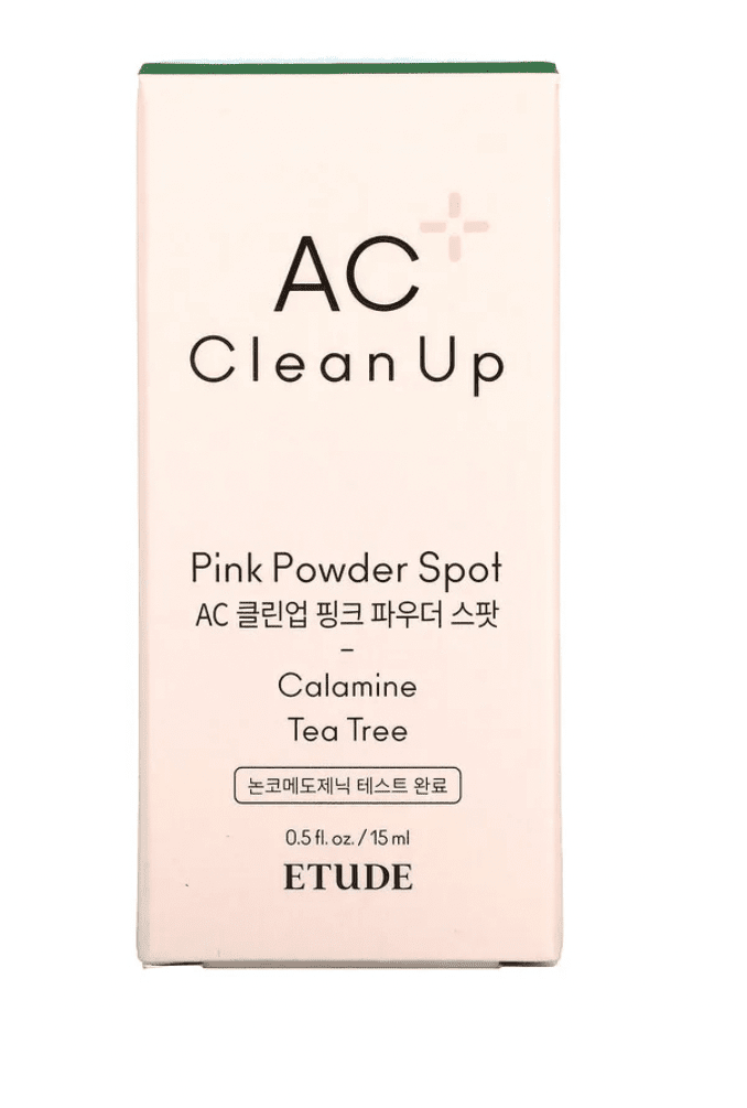 ETUDE -  Poudre anti-imperfections "AC Clean Up Pink Powder Spot" - 15ml - Etude - Ethni Beauty Market