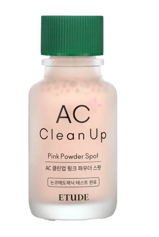 ETUDE - Anti-blemish powder "AC Clean Up Pink Powder Spot" - 15ml - Etude - Ethni Beauty Market