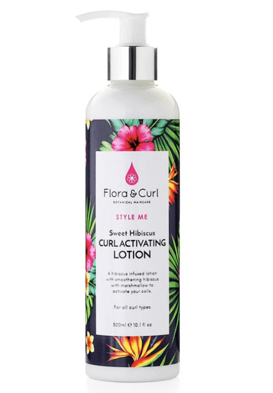 Flora & Curl - Style Me - Lotion activatrice de boucles "sweet hibiscus" - 300 ml - Flora & Curl - Ethni Beauty Market