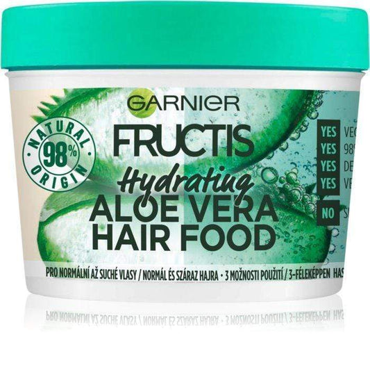 Garnier - Fructis Hair food - "Aloe vera" moisturizing mask - 390ml - Garnier - Ethni Beauty Market