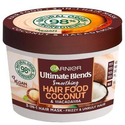 Garnier - Ultimate Blends- 3-in-1 vegan coconut oil care mask 390ml - Garnier - Ethni Beauty Market