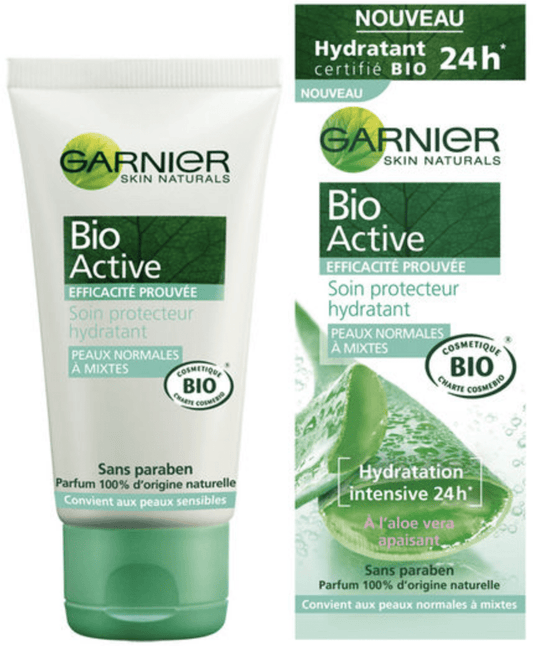 Garnier - Bio Active - Soin protecteur hydratant "peaux normales à mixtes" - 50 ml - Garnier - Ethni Beauty Market
