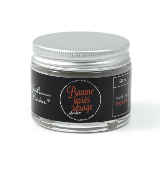 Gentleman Barbier - A l'huile essentielle - Baume après-rasage "Parfum boisé" - 50 ml - Gentleman Barbier - Ethni Beauty Market