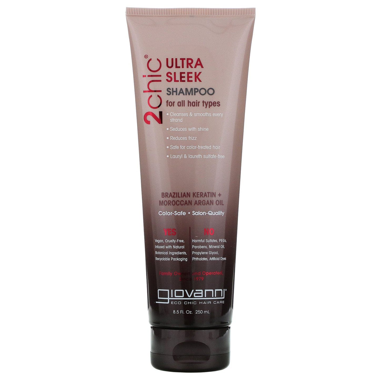 Giovanni - Shampoing ultra-lissant - 2chic Ultra Sleek- 250ml - Giovanni - Ethni Beauty Market