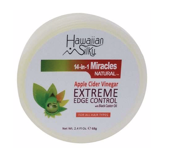 Hawaiian Silky - 14-in-1 Miracles Natural - "extreme edge control" gel edge - 68g - Hawaiian Silky - Ethni Beauty Market