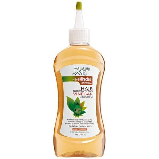 Hawaiian Silky - 14-in-1 Miracles Natural - Apple vinegar & black castor oil - 238 ml - Hawaiian Silky - Ethni Beauty Market