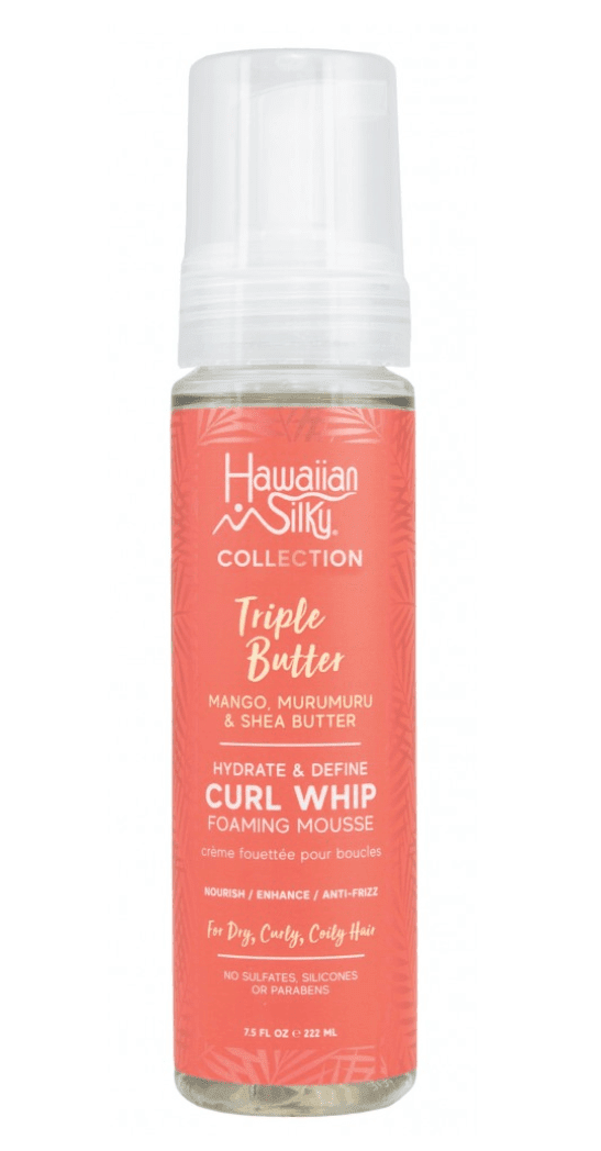 Hawaiian Silky - Triple Butter - Mousse définissante boucles "curl whip" - 222ml - Hawaiian Silky - Ethni Beauty Market