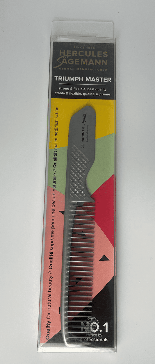 Pack de 2) - 8 pouces Styling Essentials Peigne à poignée ronde 2 pièces  Large Dent Démêlant Peigne à cheveux Démêlant Peigne à cheveux Ensemble de peigne  coiffeur, Anti Stat