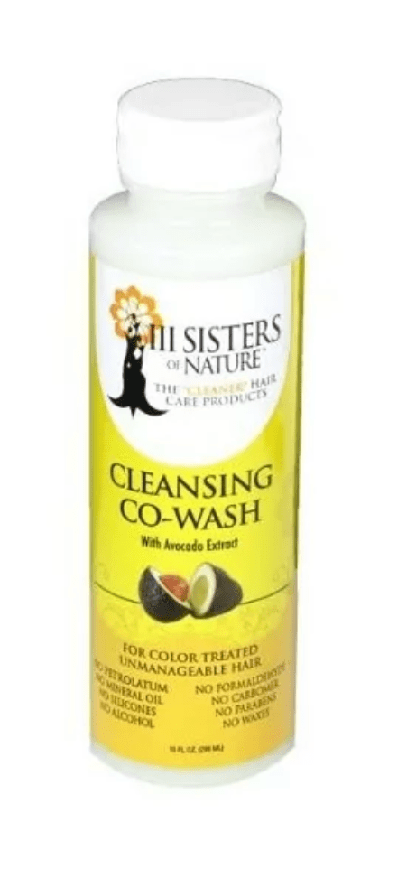 III Sisters of Nature - Nettoyant Co-wash "avocat" - 237ml - III Sisters of Nature - Ethni Beauty Market