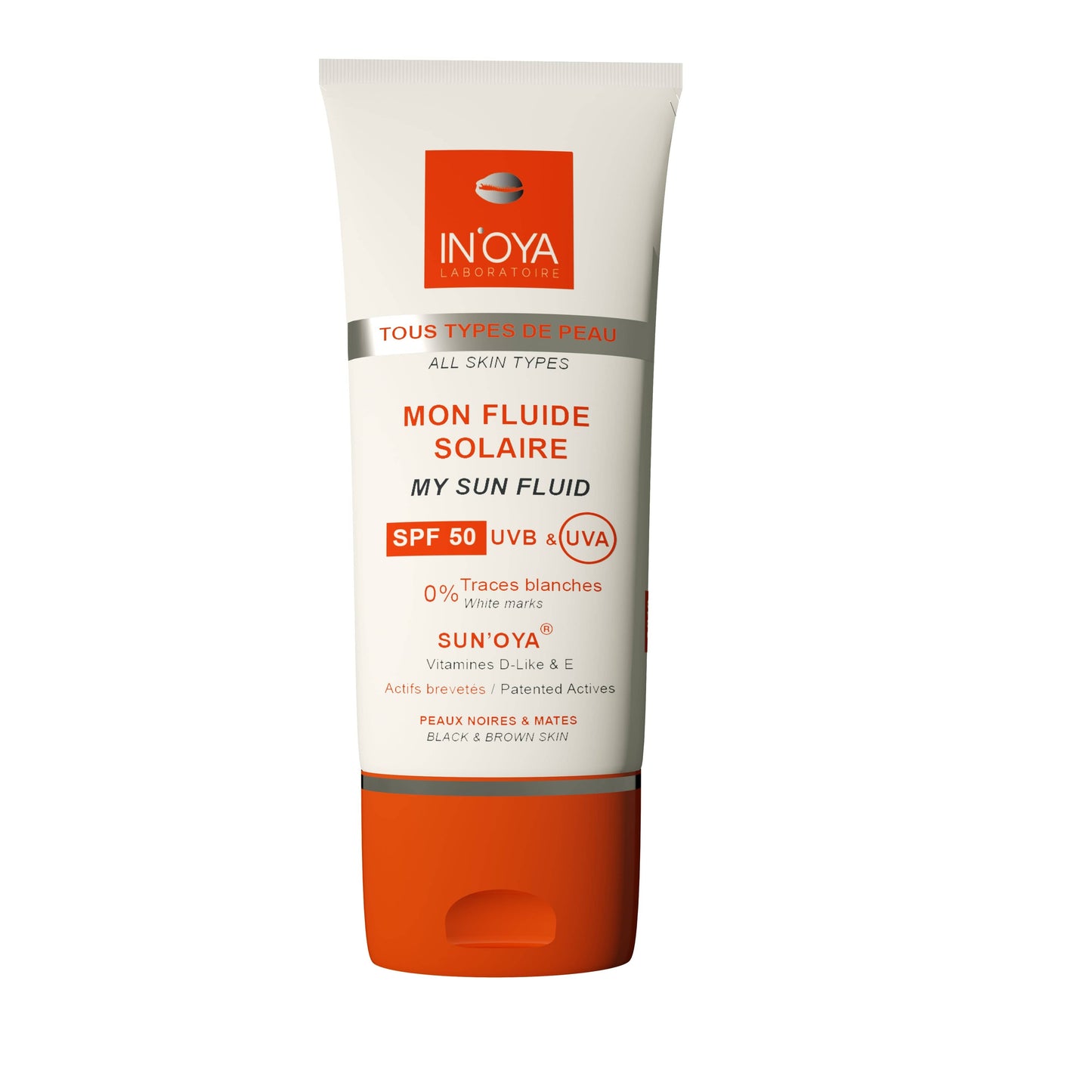 In'oya - Sunscreen fluid - 50ml - All skin types - In'oya - Ethni Beauty Market