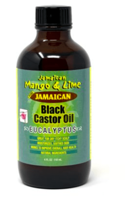 Jamaican Mango & Lime - Black Castor Oil - "Eucalyptus" vegetable oil - 118 ml - Jamaican Mango & Lime - Ethni Beauty Market