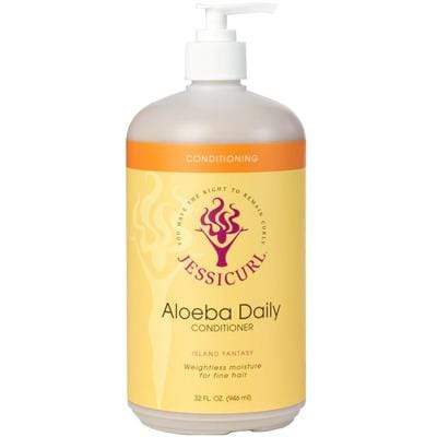 Jessicurl - Conditioning conditioner for fine hair - 946ml - Aloeba Daily (Island fantasy) - Jessicurl - Ethni Beauty Market