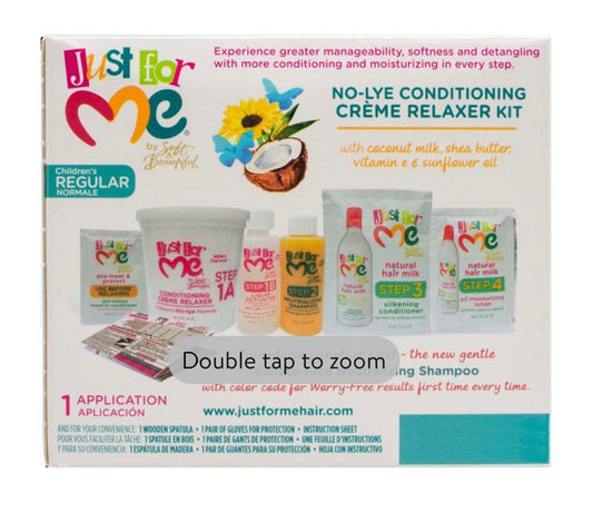 Just For Me - Relaxer Kit For Kids (Regular) - Just For Me - Ethni Beauty Market