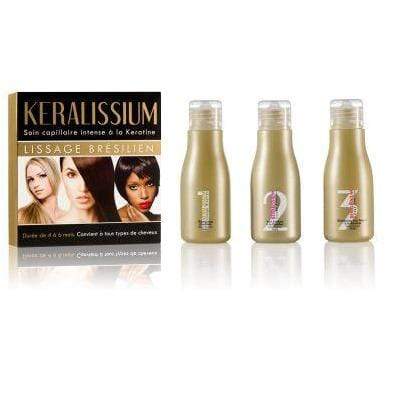Kéralissium - Lissage brésilien à la kératine - Usage unique - 3 x 60 ml - Kéralissium - Ethni Beauty Market