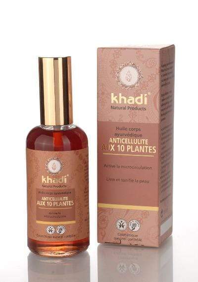 Khadi - Anti-cellulite oil with 10 plants - 100 ml - Khadi - Ethni Beauty Market