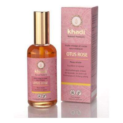Khadi - Ayurvedic oil pink lotus - 100 ml - Khadi - Ethni Beauty Market