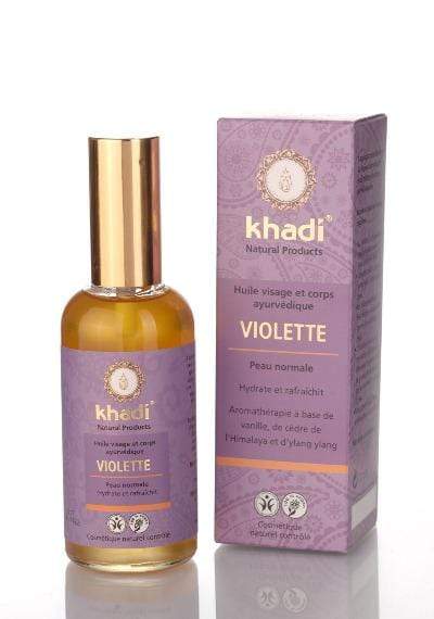 Khadi - Huile ayurvédique violette - 100 ml - Khadi - Ethni Beauty Market