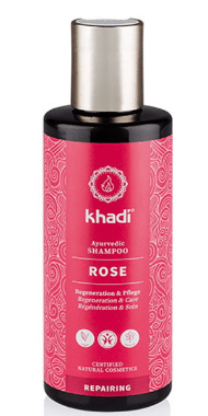 Khadi - Shampoing réparateur ayurvédique rose reparing - 210 ml - Khadi - Ethni Beauty Market