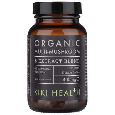KIKI Health - Food supplement - Mixture of extracts of 8 organic mushrooms (60 vegicapsules) 400mg - Kiki Health - Ethni Beauty Market