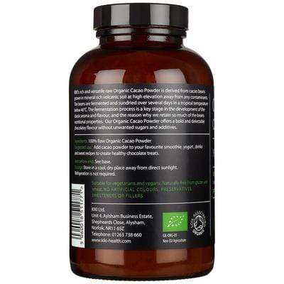 KIKI Health - Poudre De Cacao Bio - Antioxydant - Complément Alimentaire - 150 G - Kiki Health - Ethni Beauty Market
