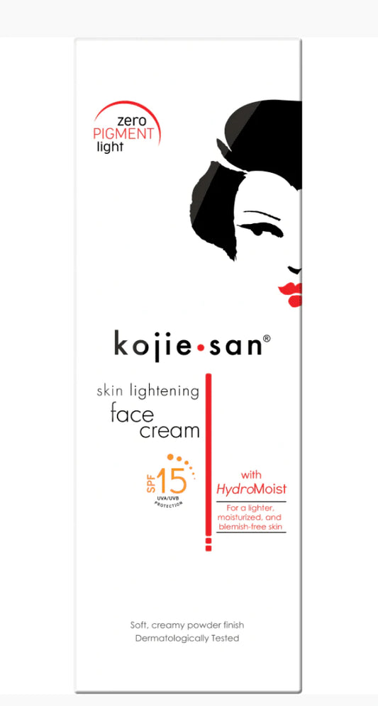Kojie San - Skin Lightening - Crème éclaircissante visage SPF15 "hydroMoist" - 22g - Kojie San - Ethni Beauty Market