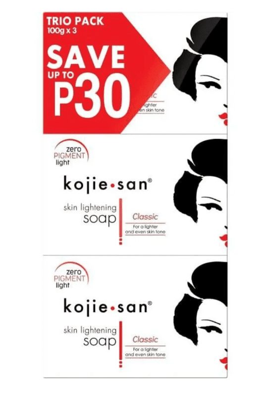 Kojie San - Skin Lightening - Pack of 3 "classic" lightening soaps - 3X100g - Kojie San - Ethni Beauty Market