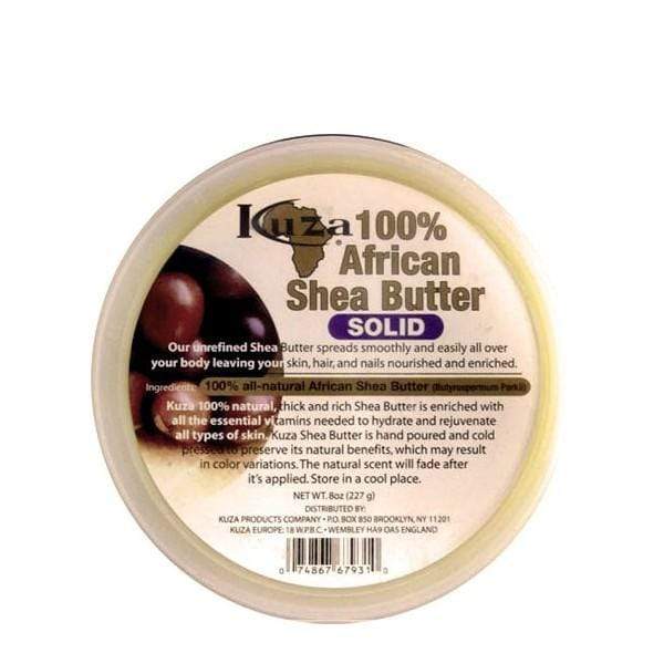 Kuza - 100 % Beurre de karité africain "solid" - 227 g - Kuza - Ethni Beauty Market