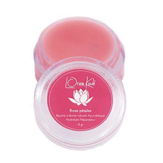 Loren Kadi - Natural Ayurvedic lip balm "Rose Petals" - 8g - Loren Kadi - Ethni Beauty Market