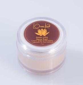 Loren Kadi - Crème ayurvédique pour peaux sèches et grasses "Golden Lotus Nectar Royal" - visage - Loren Kadi - Ethni Beauty Market