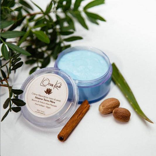 Loren Kadi - "Sesame Terre Mère" natural Ayurvedic cream - hands & feet (Two sizes available) - Loren Kadi - Ethni Beauty Market