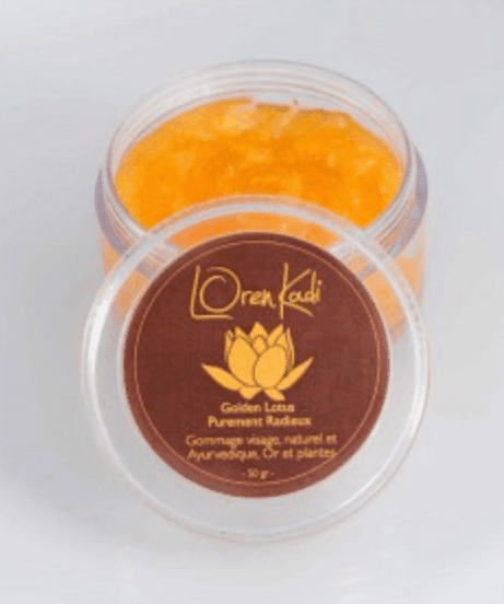 Loren Kadi - Gommage naturel visage "golden lotus" (deux contenances) - Loren Kadi - Ethni Beauty Market