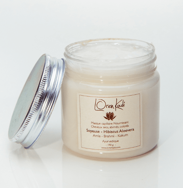 Loren Kadi - Masque capillaire nourrissant "soyeuse hibiscus-alevera" - 190g - Loren Kadi - Ethni Beauty Market