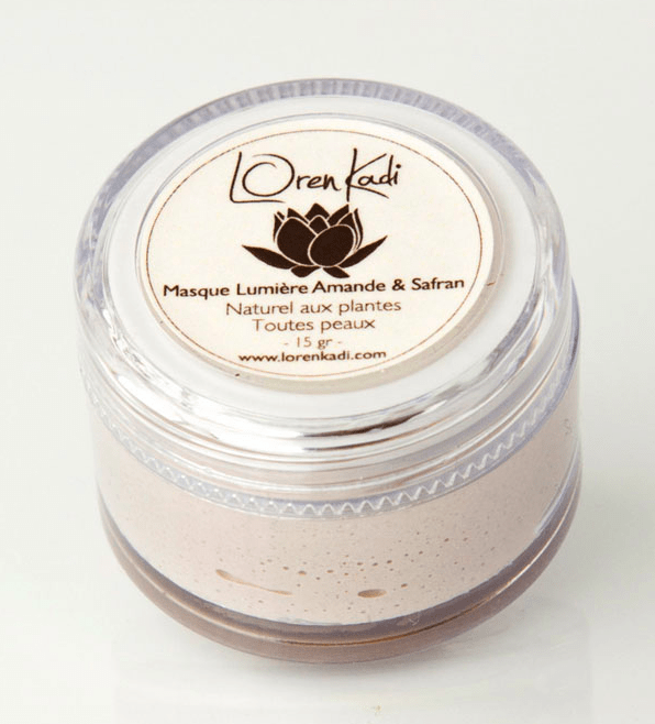 Loren Kadi - Masque ayurvédique naturel "Lumière Amande & Safran" visage - Loren Kadi - Ethni Beauty Market