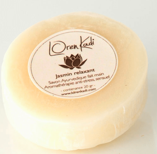 Loren Kadi - Savon ayurvédique "jasmin bergamote relaxant"-sensuel, vivifiant- (Deux contenances disponibles) - Loren Kadi - Ethni Beauty Market