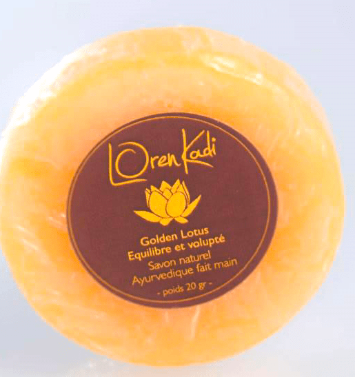 Loren Kadi - Savon "Golden Lotus Equilibre et volupté" - visage & corps (Deux contenances disponibles) - Loren Kadi - Ethni Beauty Market