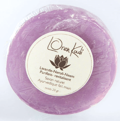 Loren Kadi - Savon "Lavande-Neroli-Neem Purifiant- revitalisant" - visage & corps - 20/100 g - Loren Kadi - Ethni Beauty Market