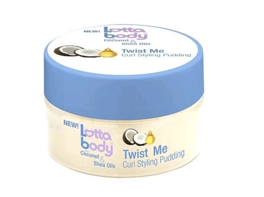 LottaBody - Coconut & Shea Oils - Crème capillaire "Twist Me" - 200 g - LottaBody - Ethni Beauty Market
