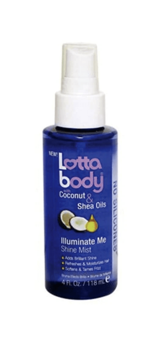 LottaBody - Coconut & Shea Oils - "Illuminate Me" hair oil - 118 ml - LottaBody - Ethni Beauty Market