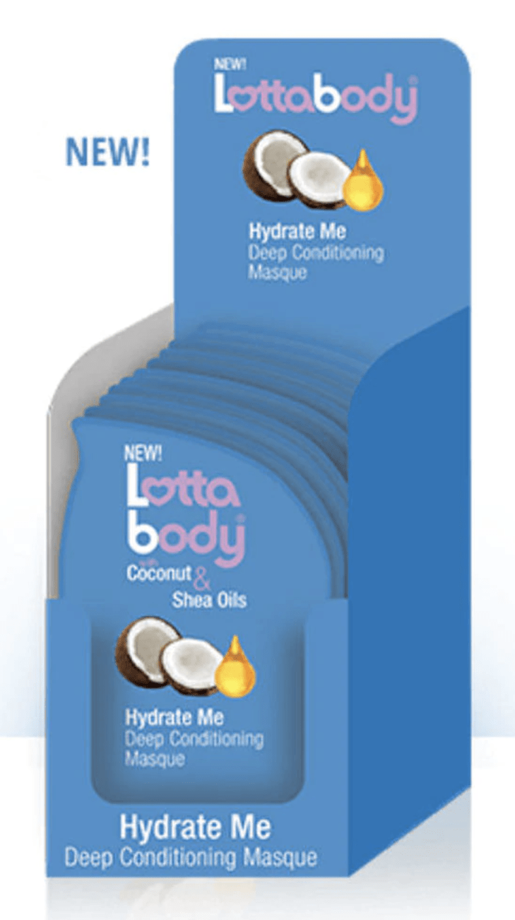 LottaBody - Coconut & Shea Oils - "Hydrate Me" hair mask - 45 ml - LottaBody - Ethni Beauty Market