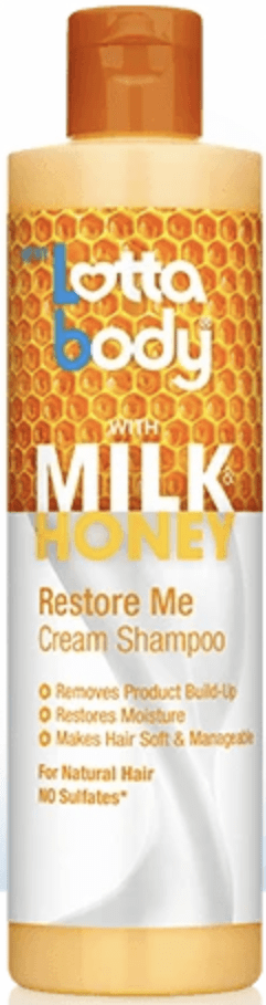 LottaBody - With Milk Honey - "Restore Me" Shampoo - 300 ml - LottaBody - Ethni Beauty Market