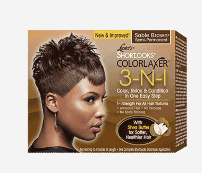 Luster's - Shortlooks - Hair straightener kit "colorlaxer 3-n-1" - 450ml - Luster's - Ethni Beauty Market