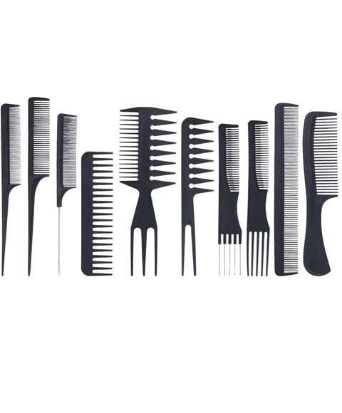 Magic - Set of 10 combs - Stella Collection 24260BLA - Magic - Ethni Beauty Market