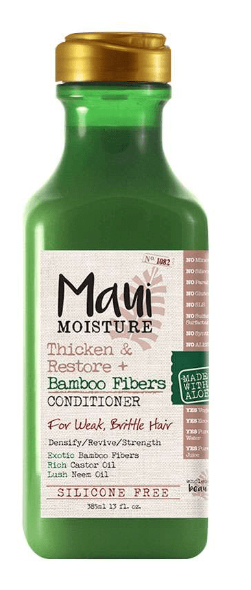 Maui Moisture - Thicken & Restore - Aprés-shampoing "bamboo fibers"- 385 ml - Maui Moisture - Ethni Beauty Market