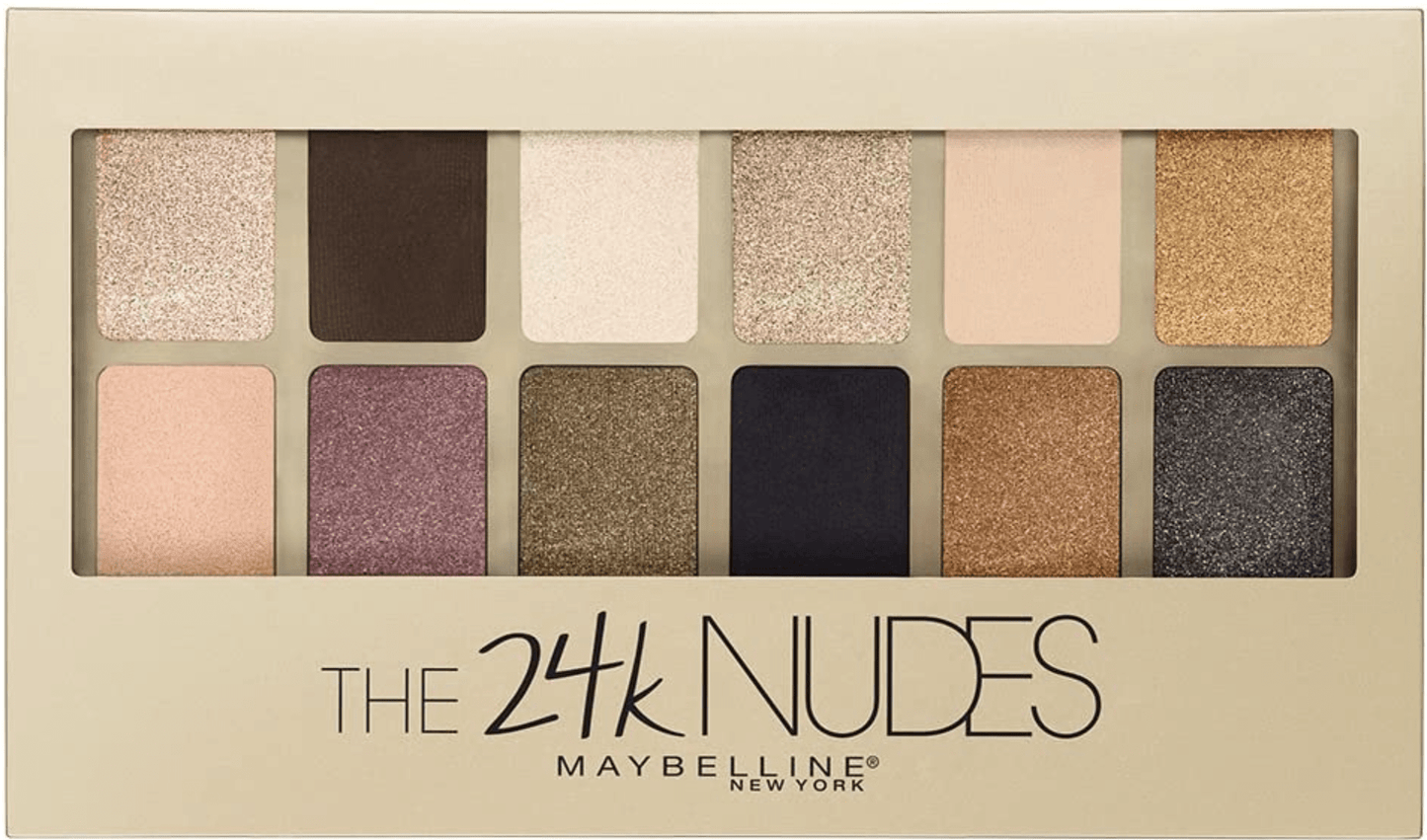 Maybelline - The 24Karat nudes - Palette de fards à paupières - 10 g - Maybelline - Ethni Beauty Market