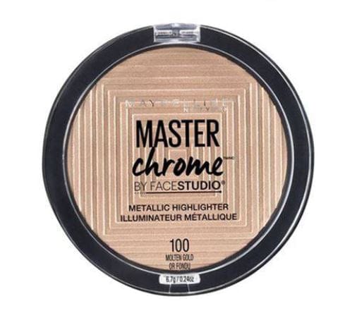 Maybelline - Master chrome - Golden highlighter "molten gold" - 10g - Maybelline - Ethni Beauty Market